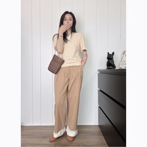 Woman’s Striped V-Neck T-Shirt